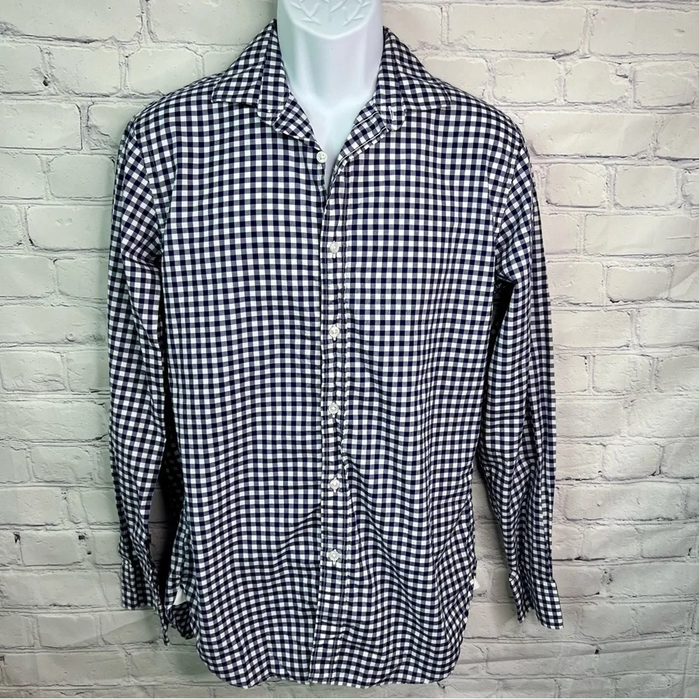 J. Crew Ludlow Gingham Shirt Medium